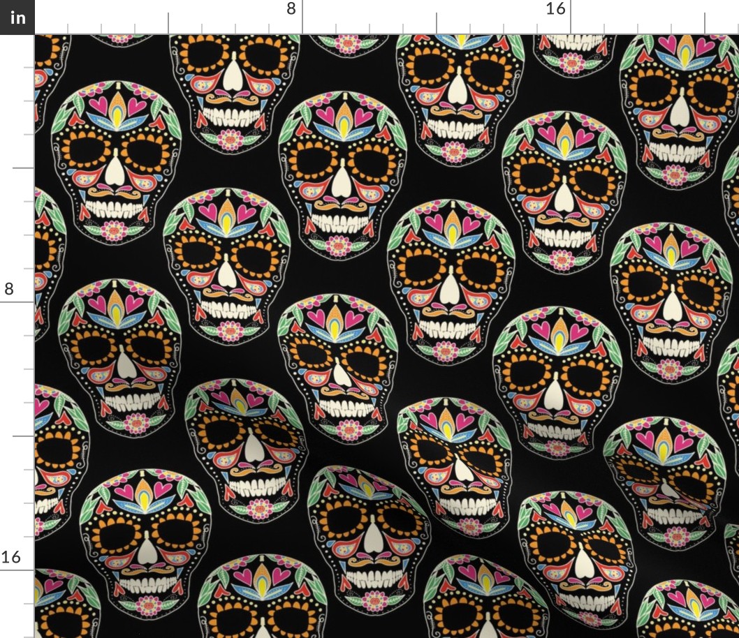 Sugar Skull Multicolor