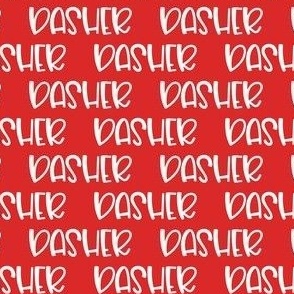 Dasher 3/4" Red