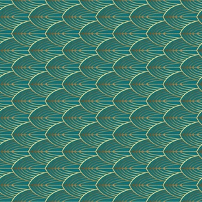 Tiffany (bright teal) (sideways) (super small)