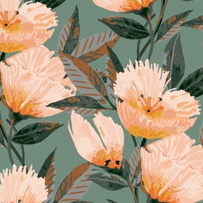 Copper Floral 