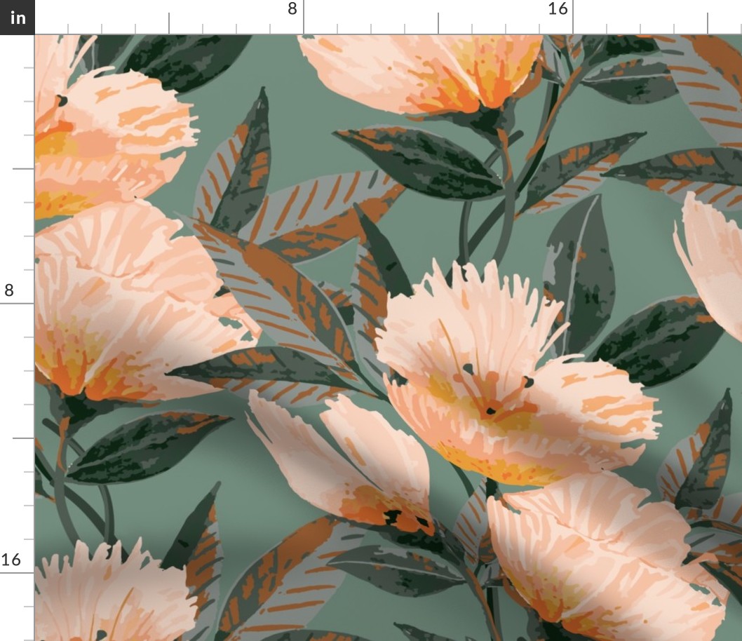 Copper Floral 