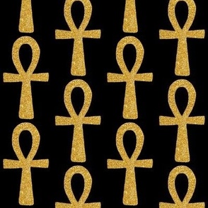 Ancient Egyptian Cross Ankh gold
