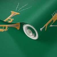 Trumpets on Green