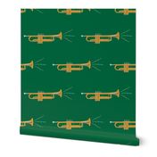 Trumpets on Green