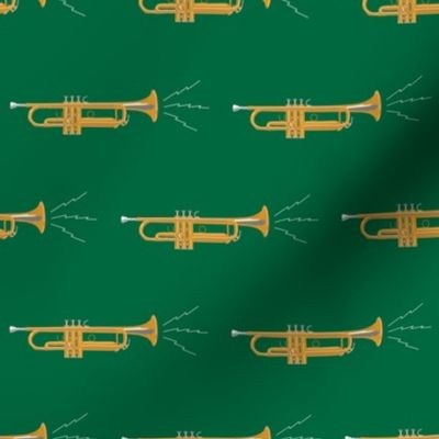 Trumpets on Green