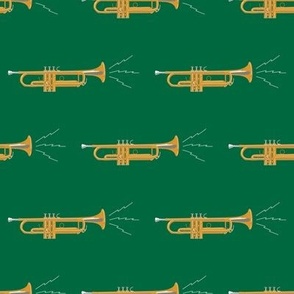 Trumpets on Green