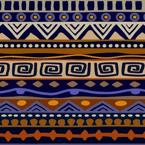 West African Textiles Patchwork - Design 12301428 - Wallpaper width