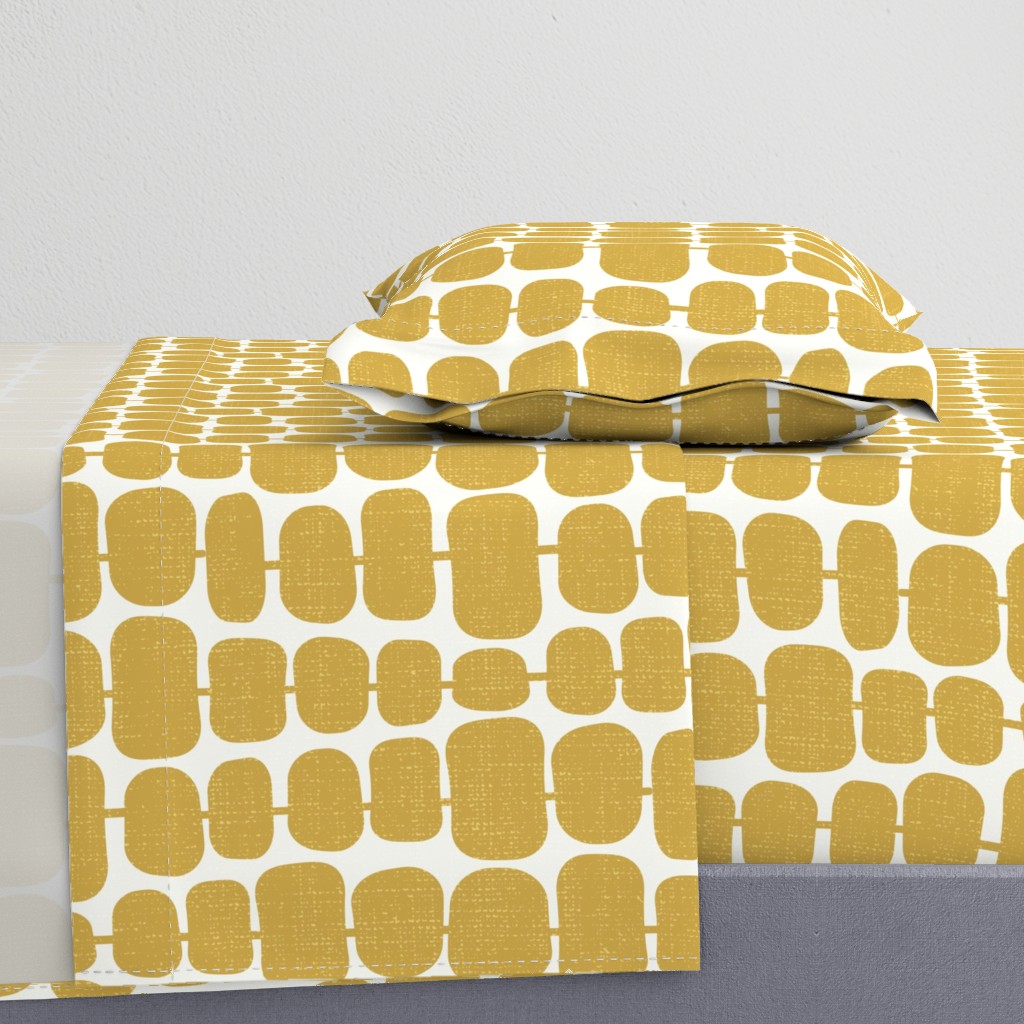 Mod Textured Dots_Golden Rod_Small