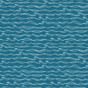 Aqua Ocean Waves (Smaller Scale)