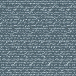 Blue-Gray Ocean Waves (Smallest Scale)