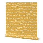 Golden Ocean Waves