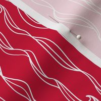 Ocean Waves (Red and Rotated)