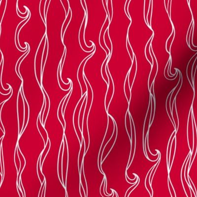 Ocean Waves (Red and Rotated)