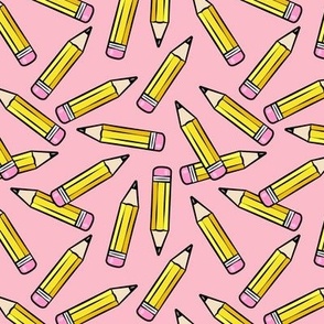 Pencils -  schools supplies - no 2 pink - LAD21
