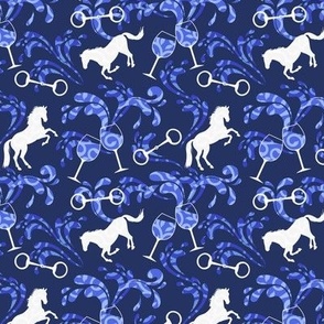 Horses and Wine, Blue Ribbon Blue
