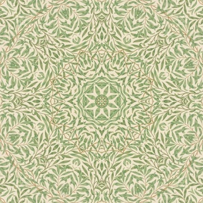 William Morris Inspired Vintage Leaf Pattern