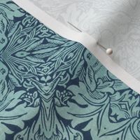 William Morris Inspired Vintage Flourish Pattern