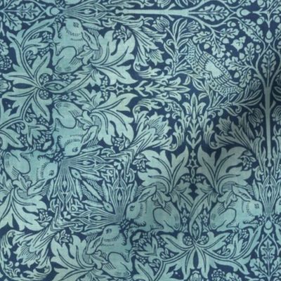 William Morris Inspired Vintage Flourish Pattern