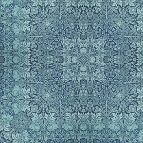 William Morris Inspired Vintage Flourish Pattern