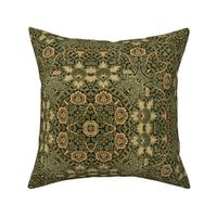 William Morris Inspired Vintage Antler Pattern