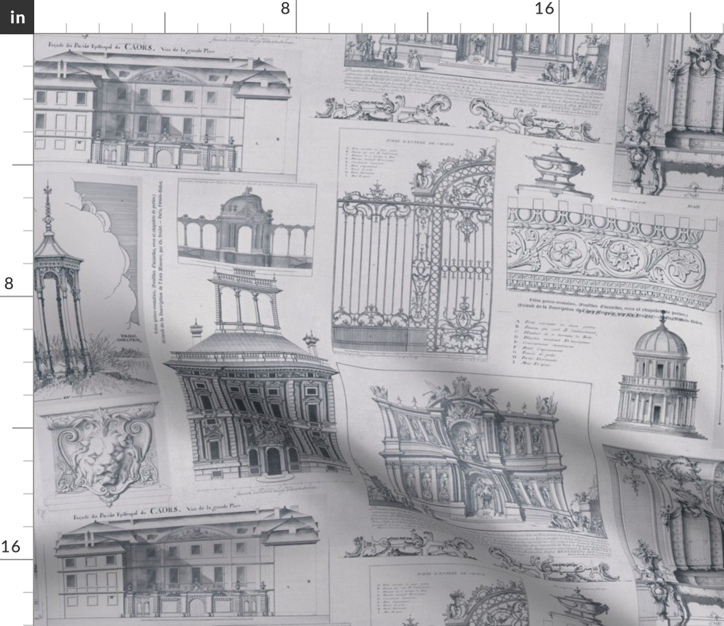 Classic Victorian Architecture Collage