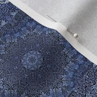 William Morris Quilt Design Blue