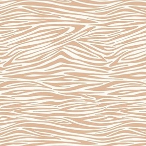 Wilder - Tiger Animal Print - Beige & Cream Medium - Hufton Studio