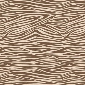 Wilder - Tiger Animal Print - Mocca & Pearl Medium - Hufton Studio