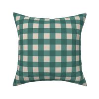 SUNBOW GINGHAM TEAL