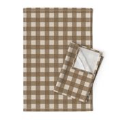 SUNBOW GINGHAM TAWNY