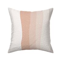 Stitched waves - textured pink ombre - large scale - rotate