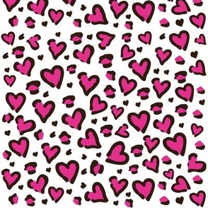 Pink Cheetah Hearts sm