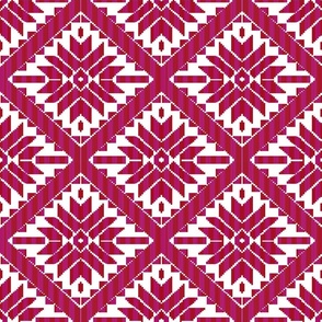  Mexican Embroidery in Fucsia