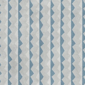 Protea Stripe (gray blue)