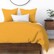 Mini Prints: Wee Patchwork Blended Plaid - Orange-Yellow