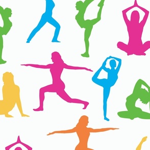 Yoga Posing - Large Scale