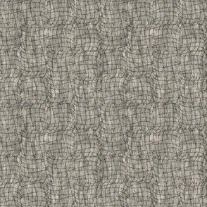 Textured Checks Grid Squares Casual Neutral Interior Dark Mix Monochromatic Gingham Warm Gray Blender Earth Tones Revere Pewter Gray CCC7B9 Subtle Modern Abstract Geometric