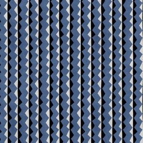 Protea Stripes (blue) (small)