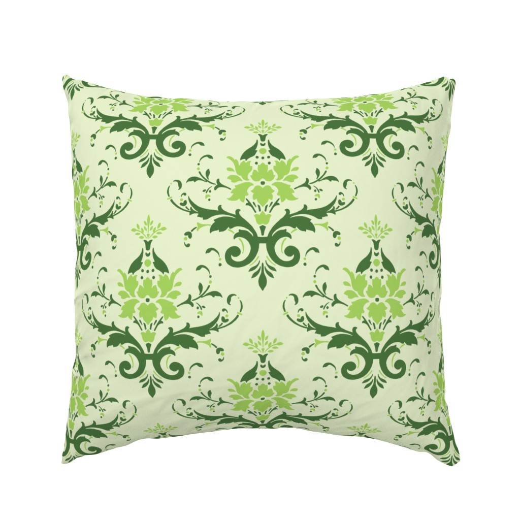 Victorian Flourish (green)