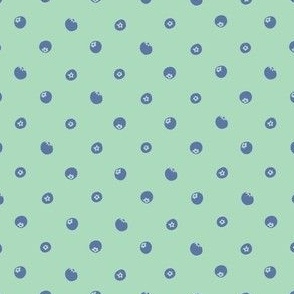 Blueberry Dots mint-01