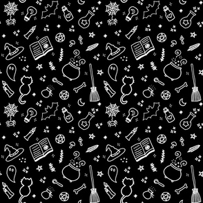 Dark Magic Fabric, Wallpaper and Home Decor | Spoonflower