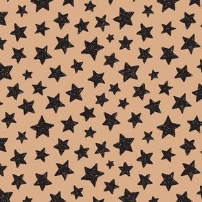 stars pattern on beige