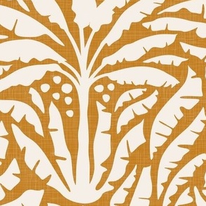 Palm Trees on Ochre / Large