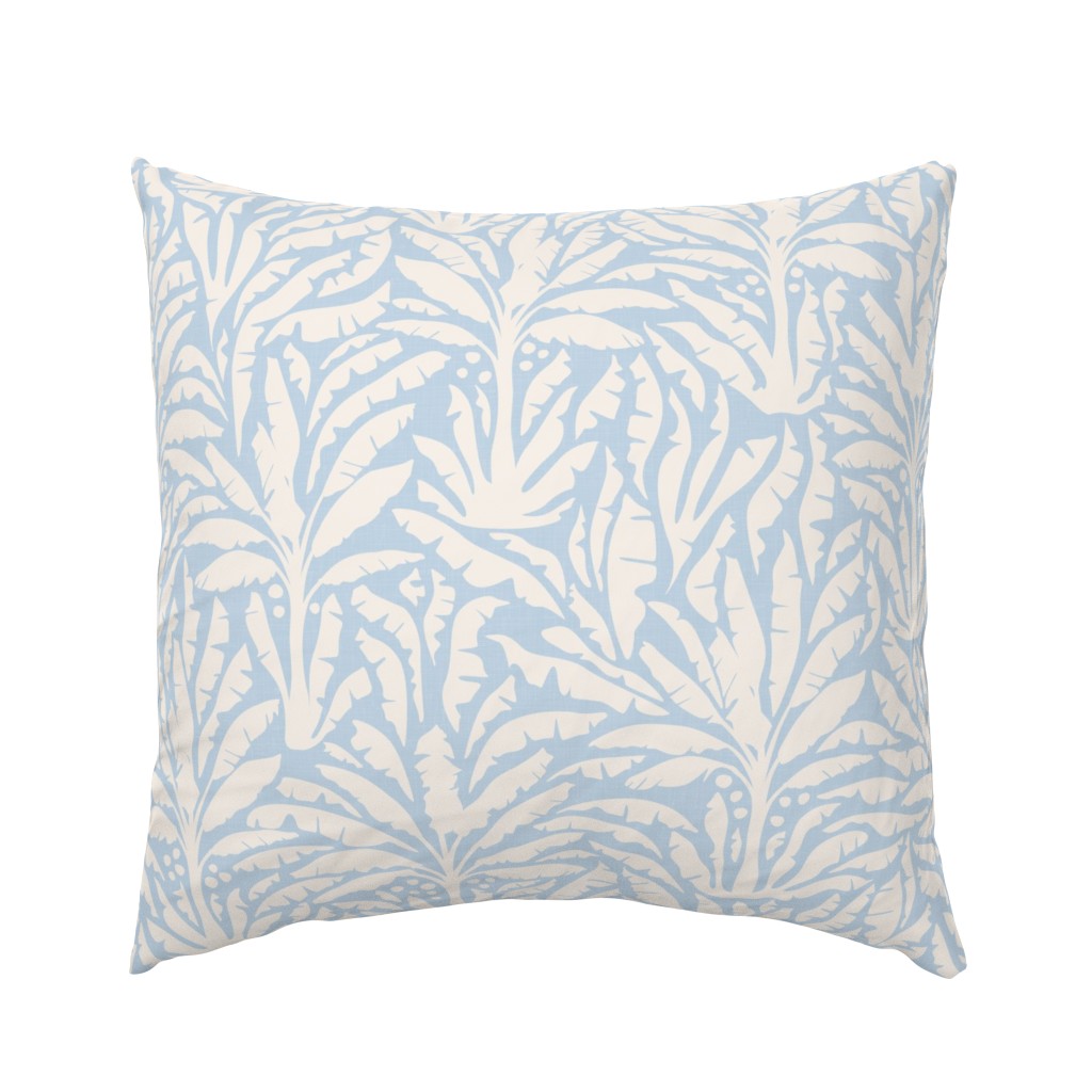 Palm Trees on Baby Blue / Large