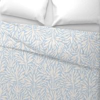 Palm Trees on Baby Blue / Large