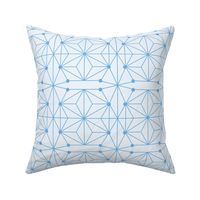 Geometric Decor - Winter Blue / Large