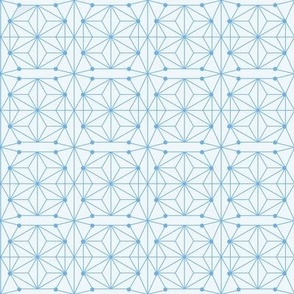 Geometric Decor - Winter Blue / Medium