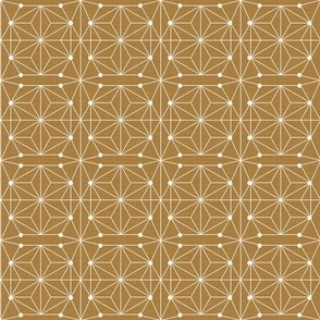 Geometric Decor - Golden Brown / Medium