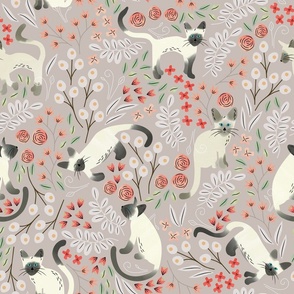 Siamese Garden (beige)