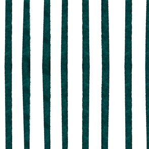 Dark teal and white vertical stripes